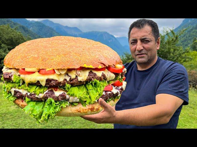 Forget Everything You've Tried Before! The Biggest and Most Delicious Burger