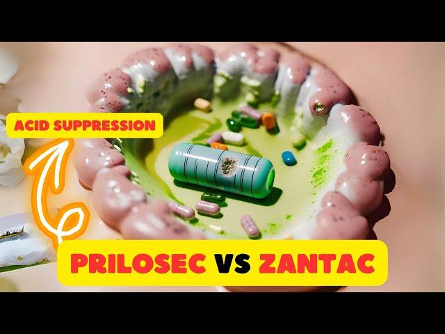 Prilosec vs Zantac: The Battle for Acid Suppression