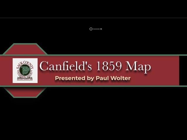 Canfield's 1859 Map