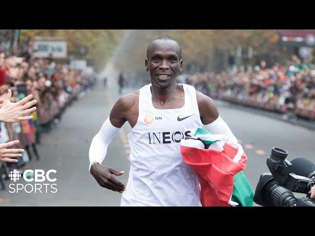 Eliud Kipchoge Breaks the 2 Hour Marathon Barrier in Vienna | INEOS 1:59 Challenge | CBC Sports