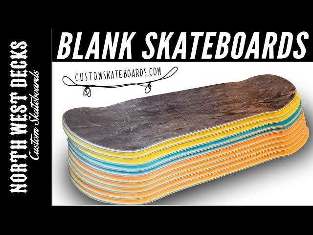 10 Blank Skateboards From CustomSkateboards.com