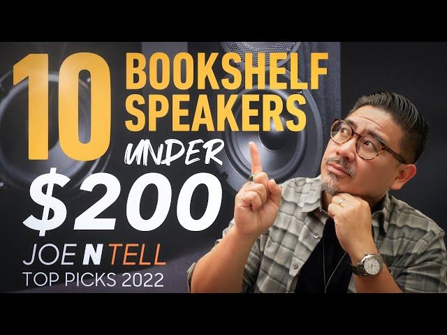 10 Bookshelf Speakers Under $200 - My Top Picks in 2022