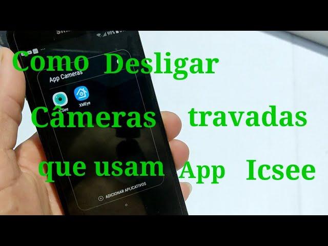 Como desligar câmeras que usam app icsee pelo celular