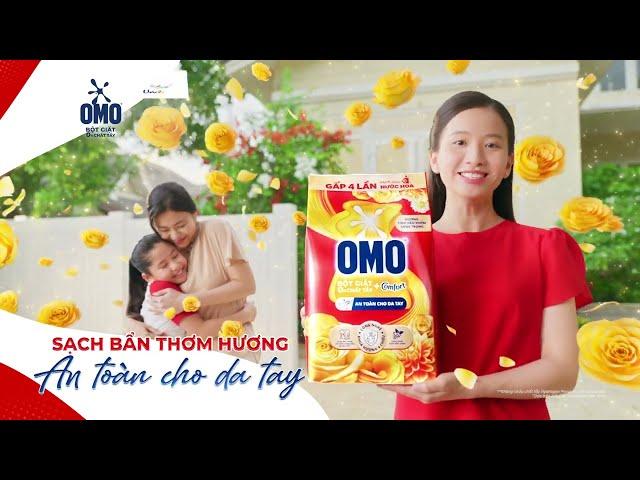 BỘT GIẶT OMO 0% CHẤT TẨY - AN TOÀN CHO DA TAY