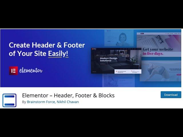  HEADER FOOTER ELEMENTOR TUTORIAL ESPAÑOL
