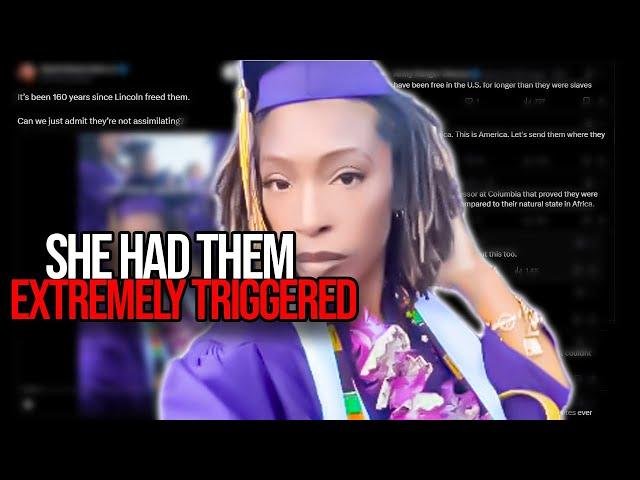 Black College Graduate Easily Triggered Usual Suspects When She Did Not Stand For Anthem