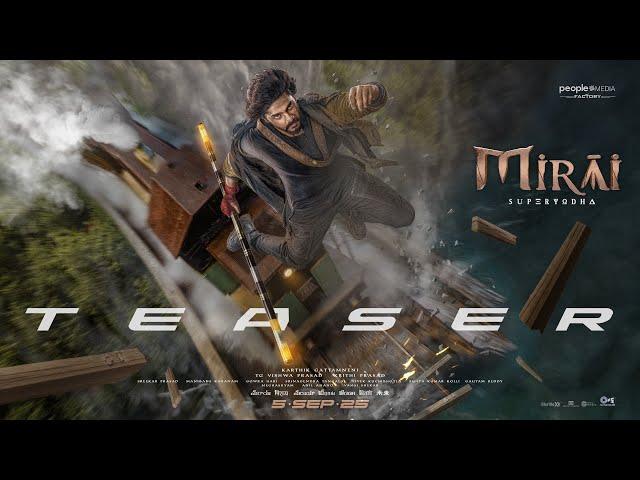 Mirai Hindi Teaser | Teja Sajja | Manchu Manoj | Karthik Gattamneni | People Media Factory