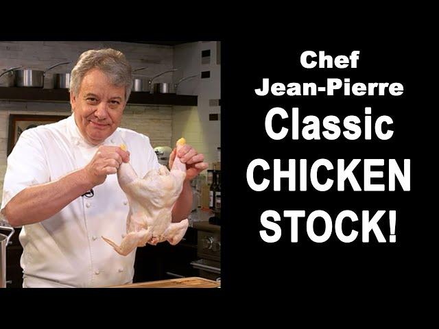 Classic Chicken Broth/Stock | Chef Jean-Pierre