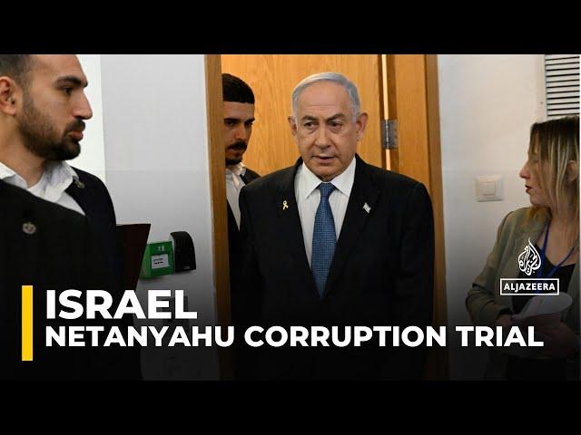 Netanyahu corruption trial: Israeli PM enters court for fifth day