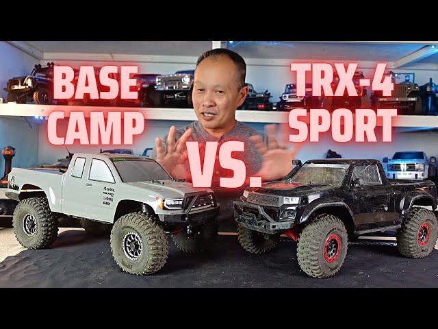 Axial SCX10 III Base Camp vs. Traxxas TRX-4 Sport - best cheap rtr crawler