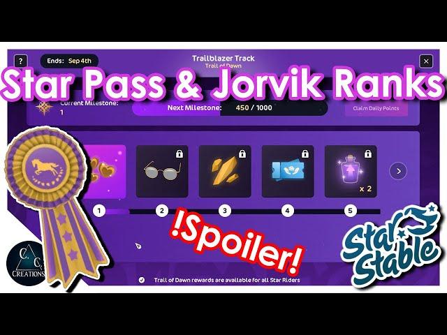 SSO - !SPOILER! - Champion Ranks and "Star Pass" (Trailblazer Track) (released)