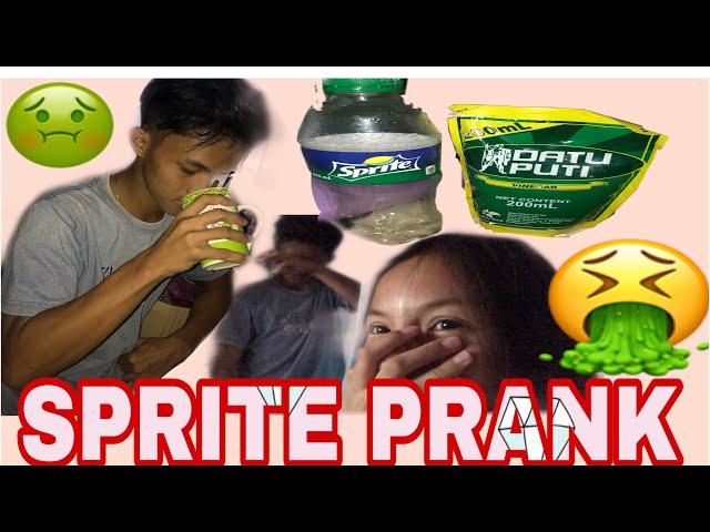 Sprite prank(nasuka siya)