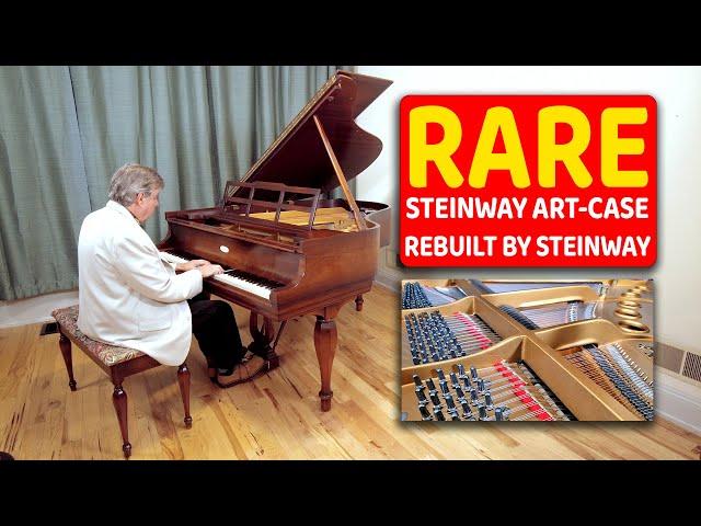 Rare Steinway Art-Case Piano for Sale - Rebuilt by Steinway Experts