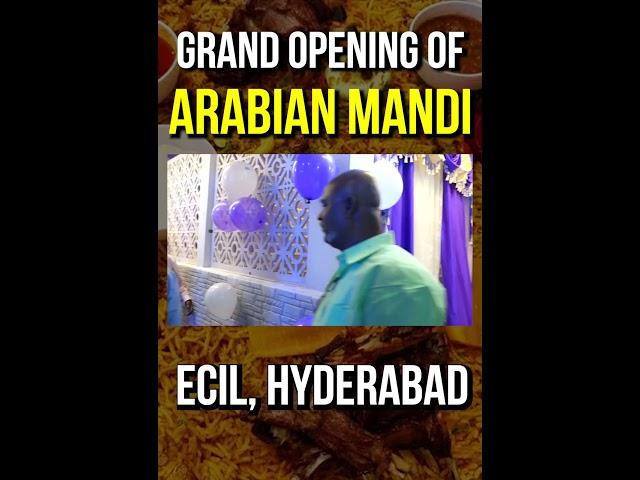 Where every bite tells a story of Arabian tradition. Taste of Arabia in ECIL| Ph.No: 9573042428