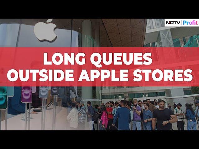 iPhone 16 Series Sale Kicks Off In India: Fans Wait In Long Queues For Hours Outside Apple Store