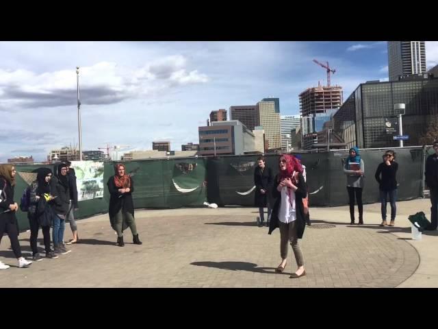 INSPIRING Nadeen Ibrahim and Amal Kassir Call For Justice on University of Colorado Denver Campus