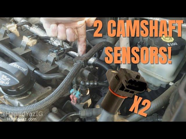 FOUND! 2 Chevy Equinox Camshaft Sensors EASY removal!