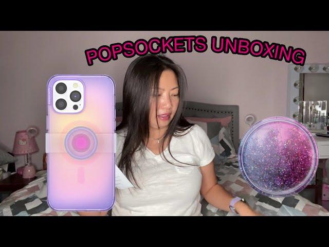 PopSockets Unboxing / Magsafe Case Aura / Tidepool Glitter Ombre / Iphone 14 Pro Max / 1 TB