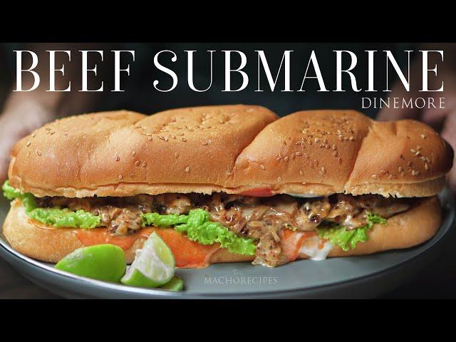 Dinemore Beef Submarine But Better | Beef Sandwich |