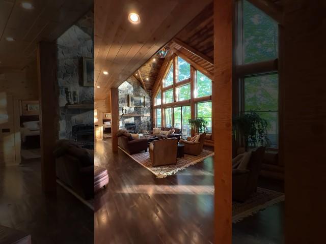 Efficient Home Design  #luxuryhomes #customhome #home #loghome #logcabin