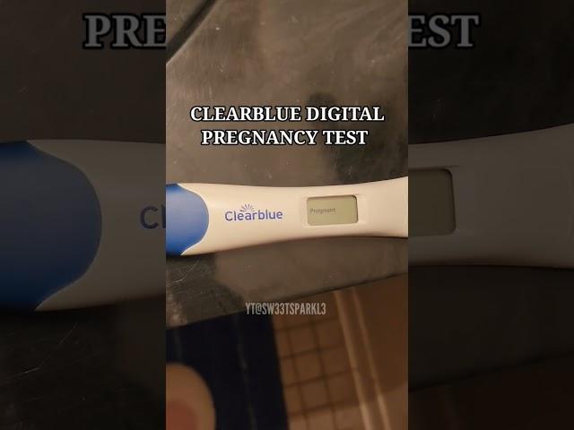 LIVE CLEARBLUE DIGITAL PREGNANCY TEST 2023 #pregnancyannouncement #pregnancytest #pregnant