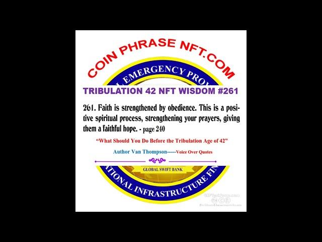 TRIBULATION 42 NFT WISDOM #261