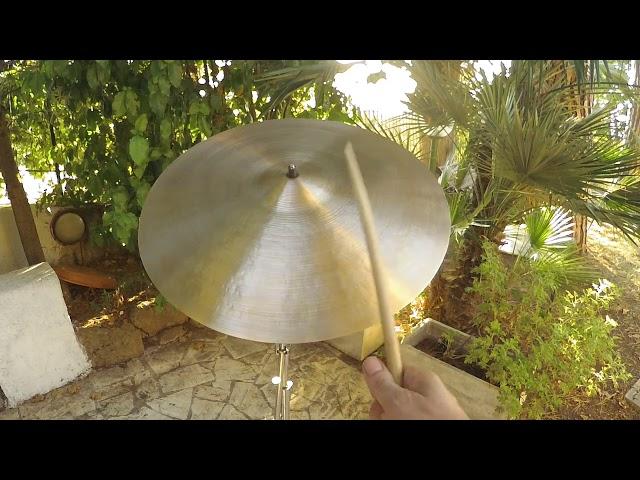 20" hfb 1792g thin jazz ride - BOURGIS HANDMADE CYMBALS