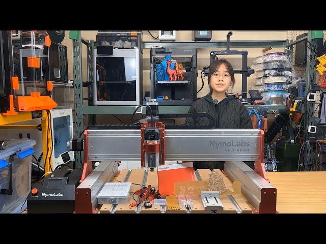 Aurora Tech Review for NymoLabs NBS-6040 CNC#cncmachine #woodworking