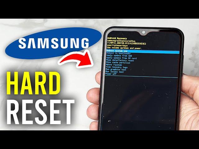 How To Hard Reset A Samsung Phone - Full Guide