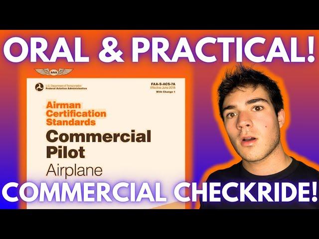 COMMERCIAL PILOT MOCK CHECKRIDE! (FULL GUIDE)