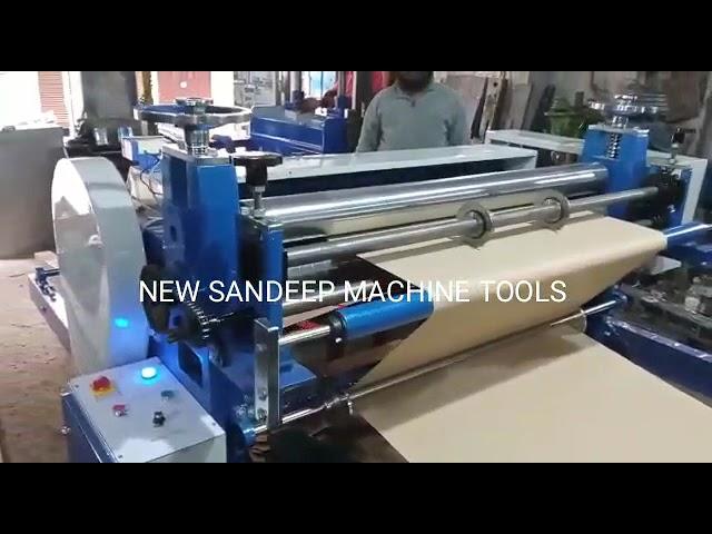 paper reel to sheet cutting machine m. no 98156638139872224952,   https://newsandeepmachintools. com