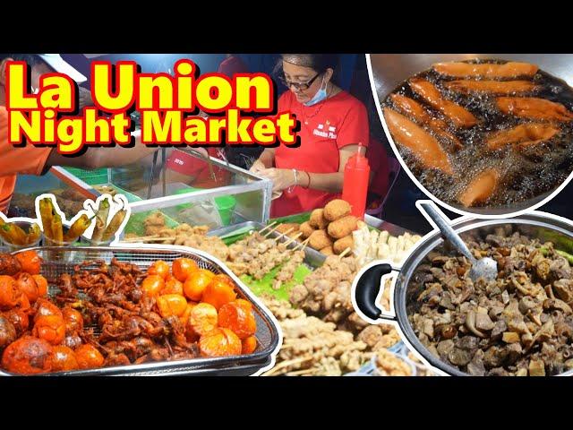 Filipino Street Food Heaven in La Union! San Fernando Night Market Food Tour