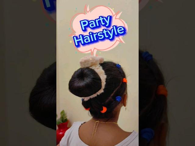 EASY HAIRSTYLE SERIES: 04 PARTY STYLE with #nannu @istars3  #kidshairstylesforgirls #girl #hairstyle