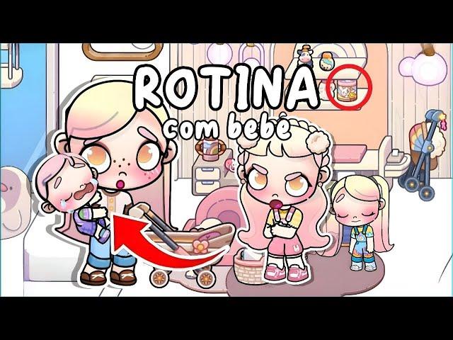 ROTINA COM BEBÊ NA CASA NOVA | AVATAR WORLD ROTINAS E HISTÓRIAS