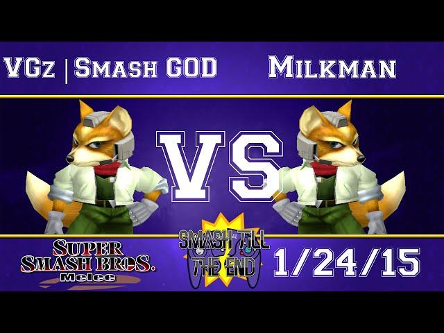 STTE 3 - VGz | Smash G0d (Fox) Vs Milkman (Fox) SSBM Losers Finals - Melee