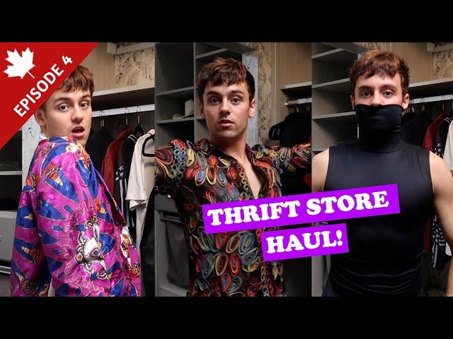 THRIFT STORE HAUL | Canada Chronicles Ep4 I Tom Daley