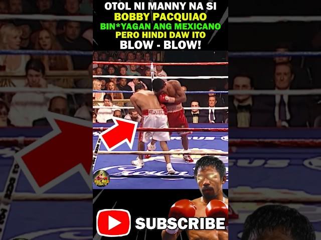 OTOL NI MANNY NA SI BOBBY PACQUIAO BIN*YAGAN ANG MEXICANONG MAANGAS! pinoy boxing latest fight 2025