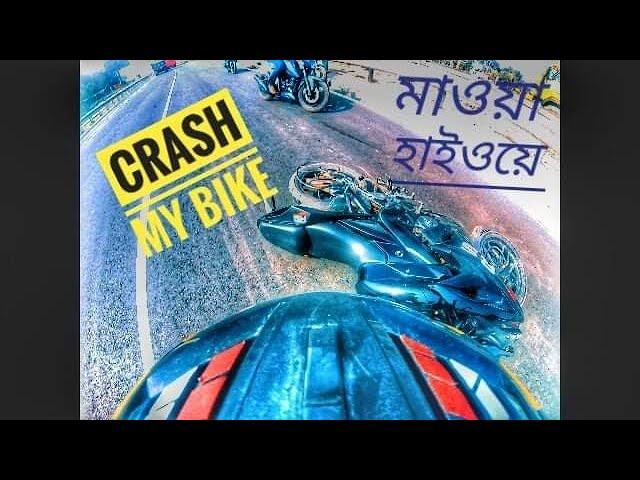 crazy road//crashed my bike//drag rider shuvo