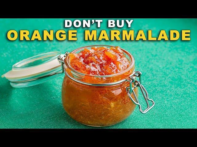 Easy ORANGE MARMALADE Recipe