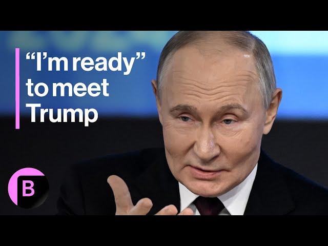 Putin Highlights: Meeting Trump, Ukraine War, Syria Military Bases, Gas