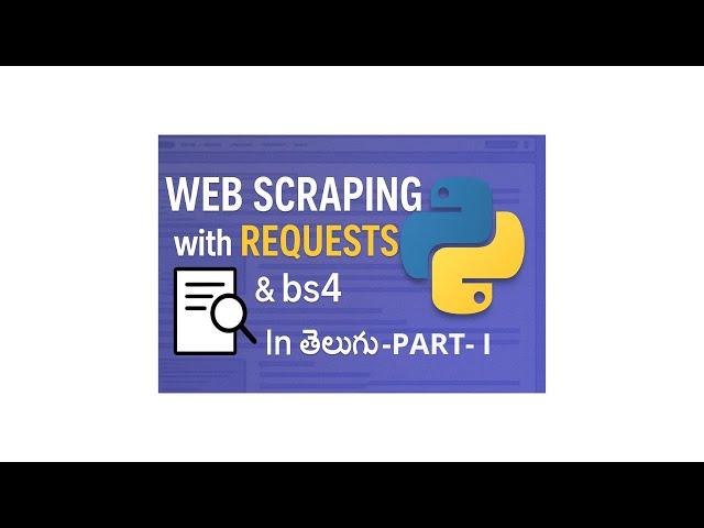 Web Scraping/crawling using Python Requests Module #webscraping #python #ml #ai #data #datascience