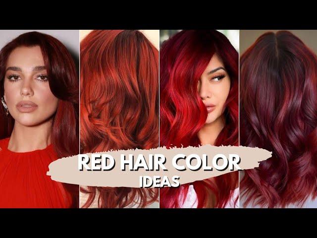 28 Hottest Red Hair Color Ideas