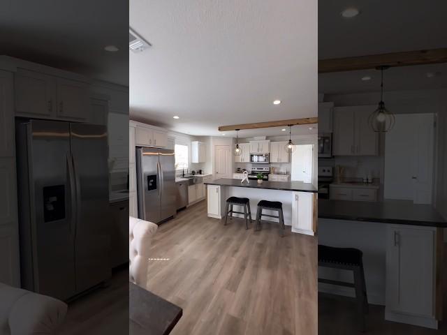Check out the Cedar Creek! #doublewide #livingroomdecor #housetohome #prefabliving