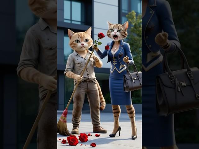 a poor cat reject her his love | cat revenge | #cat #poorcat #100kviews