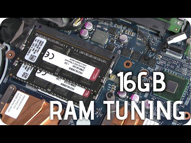 Gaming Notebook tuning - 16GB Kingston HyperX Impact