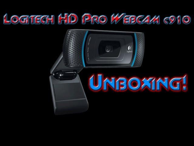 Geek Bytes - Logitech HD Pro Webcam C910 Unboxing!