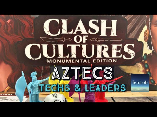 Clash Of Cultures: Monumental Edition Board Game | Aztecs Overview