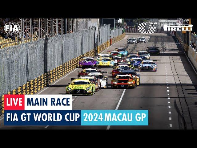 REPLAY | Main Race | FIA GT World Cup | Macau GP 2024