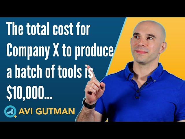 The total cost for Company X to produce a batch of tools is $10,000 PS16410