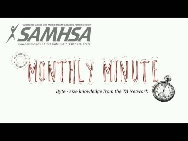 Monthly Minute: SOC for Children with Co-Occuring Developmental and Behavioral Health Disorders